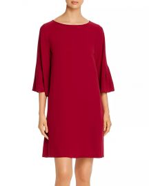 Eileen Fisher Silk Bell-Sleeve Shift Dress Women - Bloomingdale s at Bloomingdales